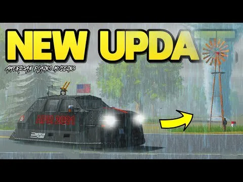 NEW APM UPDATE! (Tornados, Storm Chaser Vehicle, + MORE!) | Roblox American Plains Mudding!